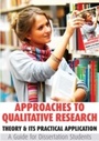 Cover: Approaches to Qualitative Research - Oak Tree Press