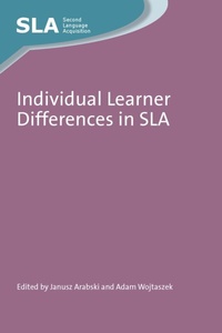 Abbildung von: Individual Learner Differences in SLA - Multilingual Matters
