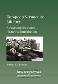 Cover: European Vernacular Literacy - Multilingual Matters