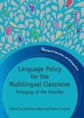 Cover: Language Policy for the Multilingual Classroom - Multilingual Matters