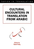 Cover: Cultural Encounters in Translation from Arabic - Multilingual Matters