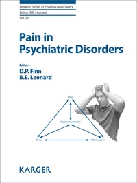 Abbildung von: Pain in Psychiatric Disorders - S. Karger