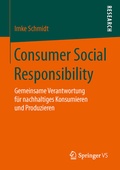 Cover: Consumer Social Responsibility - Springer VS