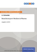 Cover: Branchenreport Medizin & Pharma - GBI-Genios Verlag
