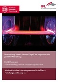 Cover: Untersuchung eines 2-Element-Fl&uuml;gels bei ungest&ouml;rter und gest&ouml;rter Anstr&ouml;mung - Technische Uni Braunschweig NFL
