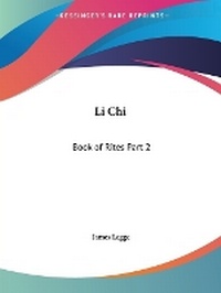 Abbildung von: Li Chi: v. 2 - Kessinger Publishing Co