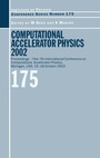 Cover: Computational Accelerator Physics 2003 - Institute of Physics Publishing
