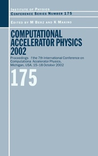 Enlarge image Cover: Computational Accelerator Physics 2003 - Institute of Physics Publishing