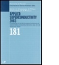 Cover: Applied Superconductivity 2003 - Taylor & Francis