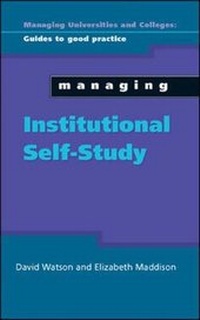Enlarge image Cover: Managing Institutional Self Study - Open University Press