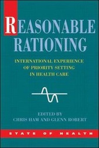 Enlarge image Cover: Reasonable Rationing - Open University Press