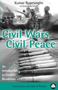 Cover: Civil Wars, Civil Peace - Pluto Press