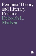 Cover: Feminist Theory and Literary Practice - Pluto Press