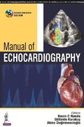 Cover: Manual of Echocardiography - Jaypee Brothers Medical Publishers