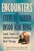 Cover: Encounters with Steve de Shazer and Insoo Kim Berg - Solutions Books