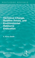 Cover: Technical Change, Relative Prices, and Environmental Resource Evaluation - Routledge