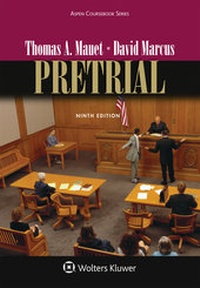 Enlarge image Cover: Pretrial - Aspen Publishers Inc.,U.S.