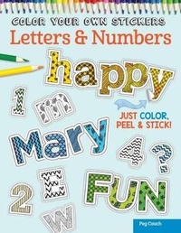 Enlarge image Cover: Color Your Own Stickers Letters & Numbers - Design Originals