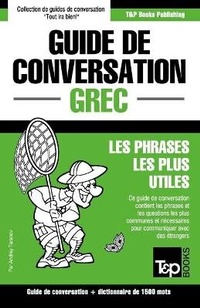 Abbildung von: Guide de conversation Francais-Grec et dictionnaire concis de 1500 mots - T&p Books