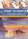 Cover: Start to Paint with Watercolours - Search Press Ltd