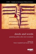 Cover: Deeds and Words - ECPR Press