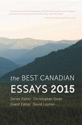 Cover: The Best Canadian Essays 2015 - Tightrope Books