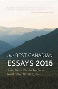 Enlarge image Cover: The Best Canadian Essays 2015 - Tightrope Books
