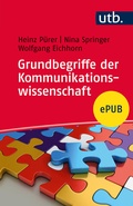 Cover: Grundbegriffe der Kommunikationswissenschaft - UTB