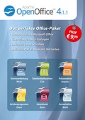 Bild: OpenOffice 4.1.1 + 1.000 Schriften + 15.000 Office Vorlagen + eBook mit 260 Seiten - Markt + Technik