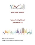 Cover: Tableau Training Manual 9.0 Basic Version - VIA Insights, LLC