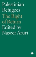 Cover: Palestinian Refugees - Pluto Press