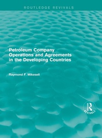 Enlarge image Cover: Petroleum Company Operations and Agreements in the Developing Countries - Routledge