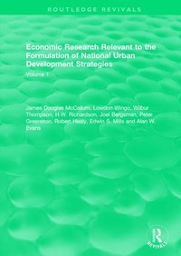 Enlarge image Cover: Economic Research Relevant to the Formulation of National Urban Development Strategies - Routledge