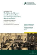 Cover: Die Rolle des Richters im adversatorischen und im inquisitorischen Beweisverfahren. - Duncker & Humblot