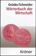Cover: W&ouml;rterbuch der Wirtschaft - Alfred Kr&ouml;ner Verlag