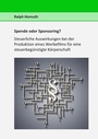 Cover: Spende oder Sponsoring? - BoD - Books on Demand