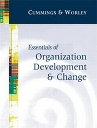 Enlarge image Cover: Essentials of Organization Development and Change - Cengage Learning