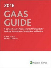 Enlarge image Cover: GAAS Guide, 2016 - CCH Incorporated