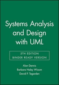 Enlarge image Cover: Systems Analysis and Design - Wiley