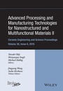 Cover: Advanced Processing and Manufacturing Technologies for Nanostructured and Multifunctional Materials II, Volume 36, Issue 6 - Wiley