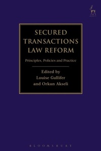 Abbildung von: Secured Transactions Law Reform - Hart Publishing