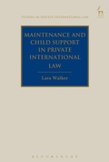 Cover: Maintenance and Child Support in Private International Law - Hart Publishing