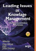 Cover: Leading Issues in Knowledge Management Volume 2 - ACPIL