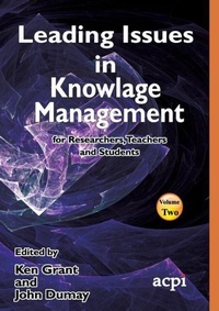 Enlarge image Cover: Leading Issues in Knowledge Management Volume 2 - ACPIL