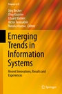 Cover: Emerging Trends in Information Systems - Springer