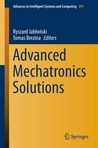 Abbildung von: Advanced Mechatronics Solutions - Springer