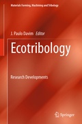 Cover: Ecotribology - Springer