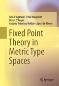 Cover: Fixed Point Theory in Metric Type Spaces - Springer