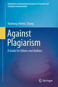 Cover: Against Plagiarism - Springer