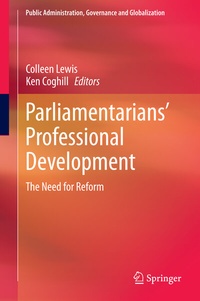 Enlarge image Cover: Parliamentarians' Professional Development - Springer
